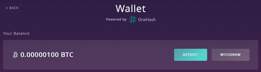 Cyberdice payments