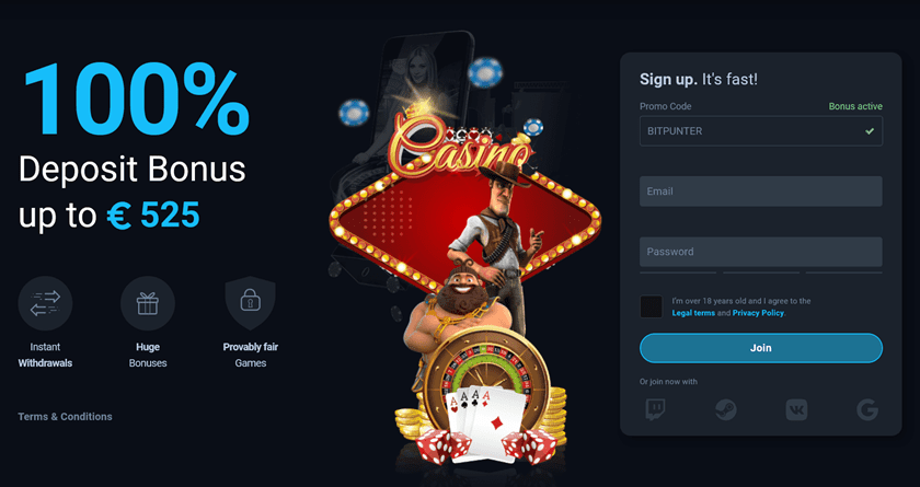 Thunderpick Exclusive Bonus for BitPunter