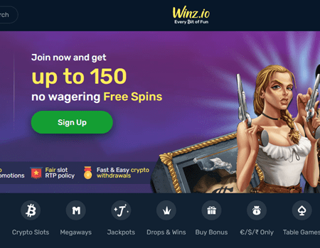 Crypto Casino Winz.io Launches new design