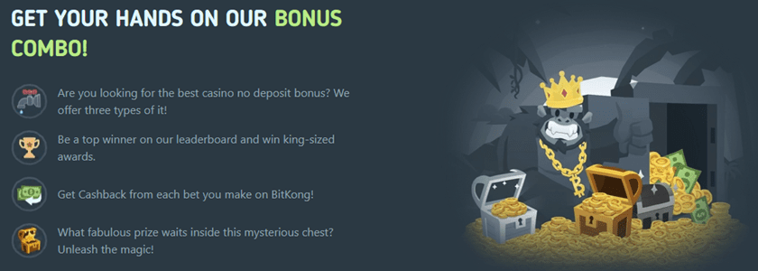 Bitkong bonus offer