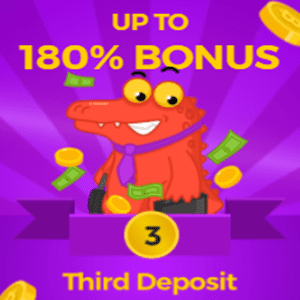 BC.Game 3rd Deposit Bonus up to 180%