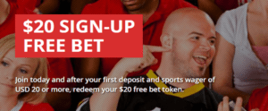 Intertops $20 Sign-Up Free Bet