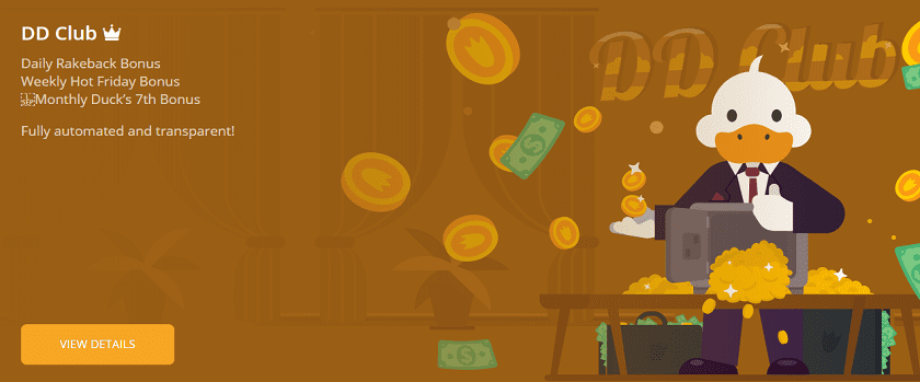 DuckDice DD Club Bonuses