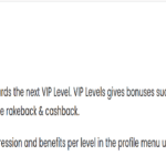 Various Rewards with Betplay.io VIP Levels System