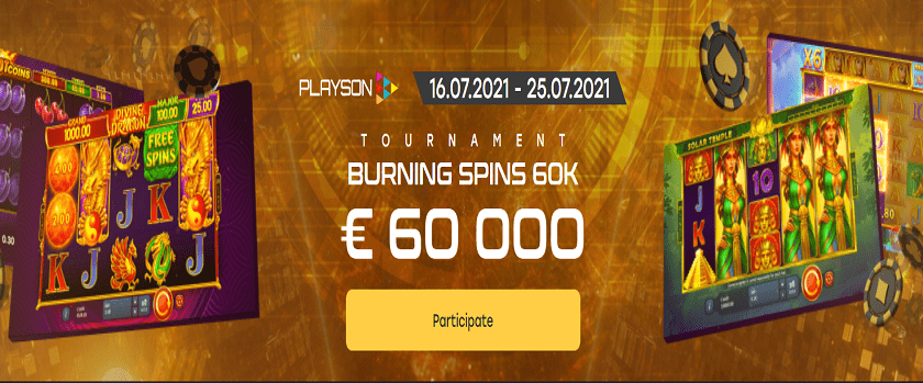 Fairspin July Cashdays 60K Promo with €60.000 Prize Pool