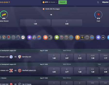 Roobet Sports Betting Section is Live