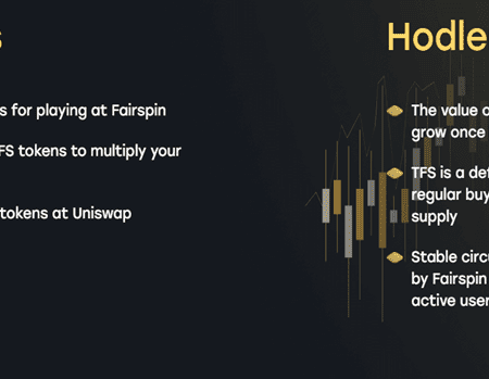 Fairspin Casino’s TFS Token is on Public Sale