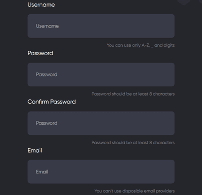 BitDice Sign Up