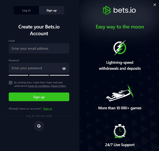 Can I Register Anonymously to Bets.io