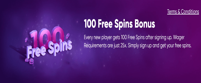 Bitdice 100 Free Spins Bonus Promotion