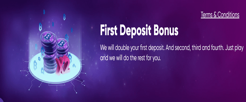 Bitdice First Deposit Bonus Promotion