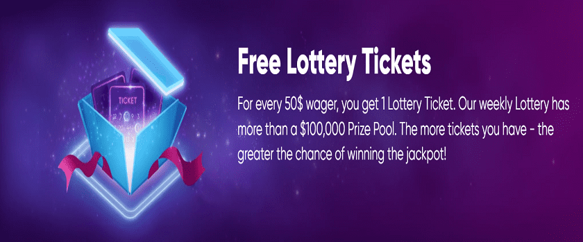 Bitdice Free Lottery Tickets Promotion