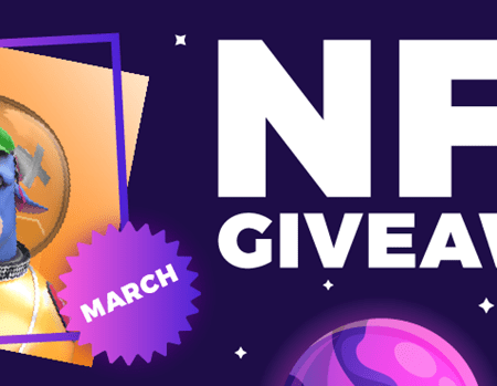 Crashino NFT Giveaway in March