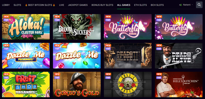 Kosmonaut Casino Games