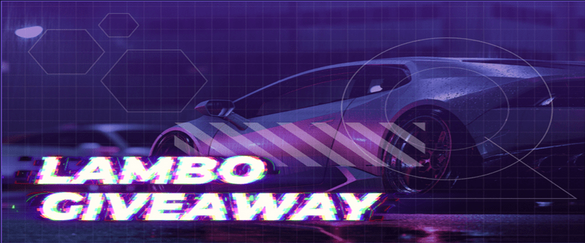 Justbit Lamborghini Giveaway