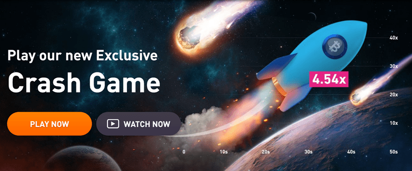 Rocketpot Revealed Own Bitcoin Casino Crash Game