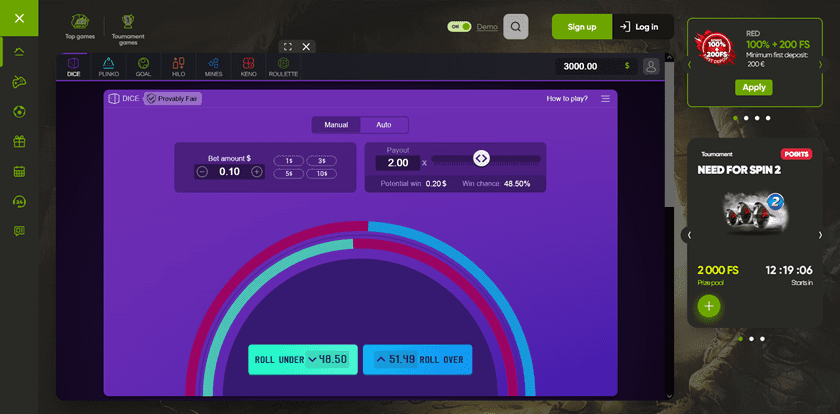 Fresh Casino Provably Fair Games