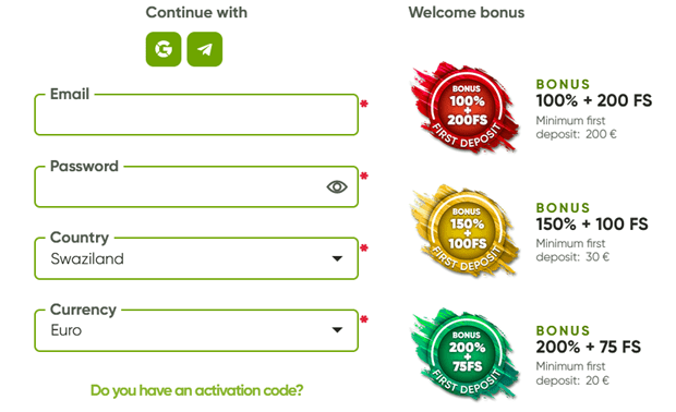 Fresh Casino Registration