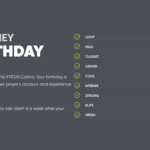 Fresh Casino Birthday Bonus up to $1000