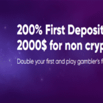 BitDice 200% First Deposit Bonus up to $2,000