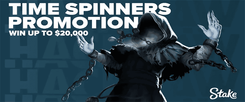 Stake Time Spinners Promotion Offers a Share of $20,000