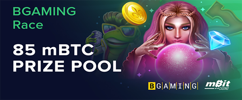 mBitcasino BGaming Race Rewards up to 25 mBTC