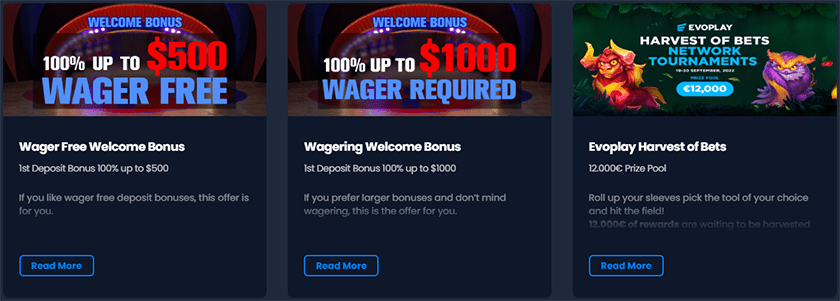 Kryptosino Bonus Offers and Other Promotions