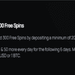 BitSpinCasino 120% First Deposit Bonus