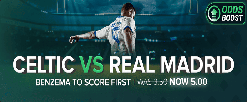 Duelbits Benzema Odds Boost Promotion for Celtic Game