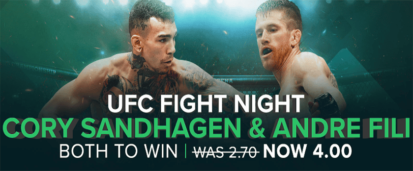 Duelbits Sandhagen and Fili Multi-Bet Odds Boost Offer