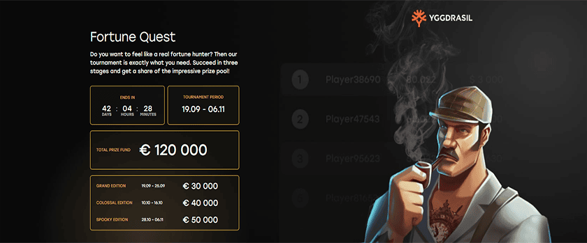 Fairspin Fortune Quest Cash Drop Event