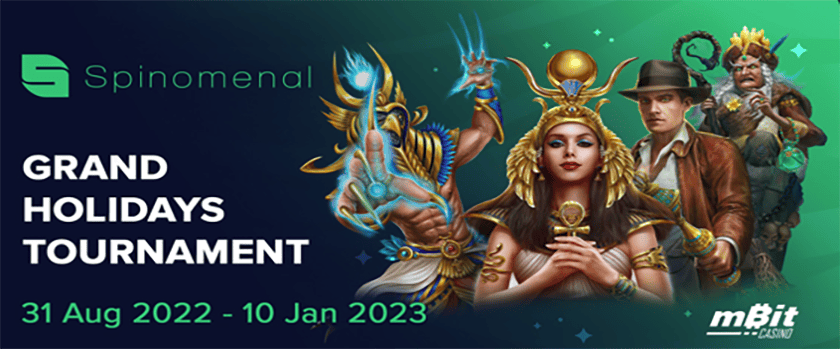 mBitcasino Grand Holidays Tournament Rewards up to $2,000
