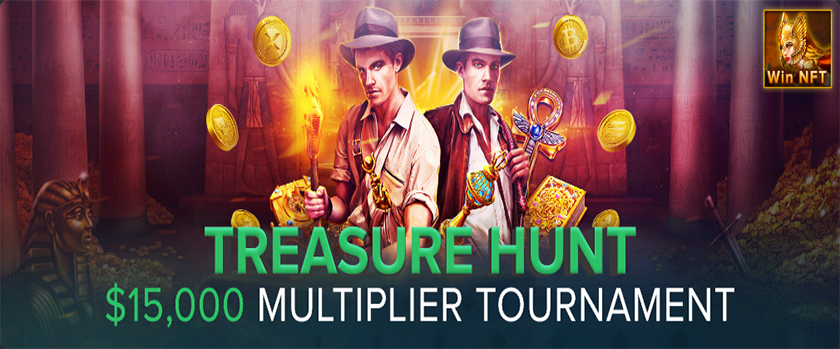 Duelbits Treasure Hunt $15,000 Spinomenal Promotion