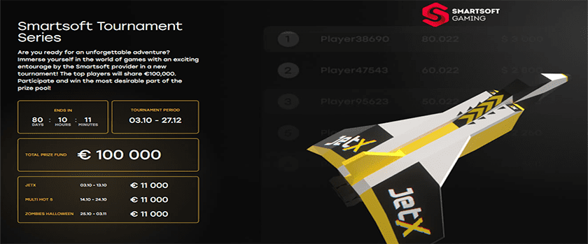 Fairspin SmartSoft Series with a €100,000 Prize Pool