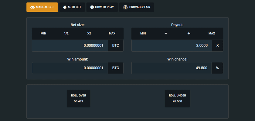 CryptoGames crash game
