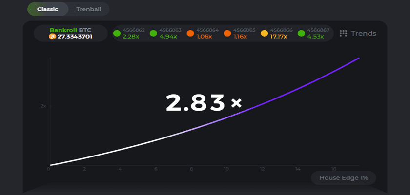 Nanogames.io crash game