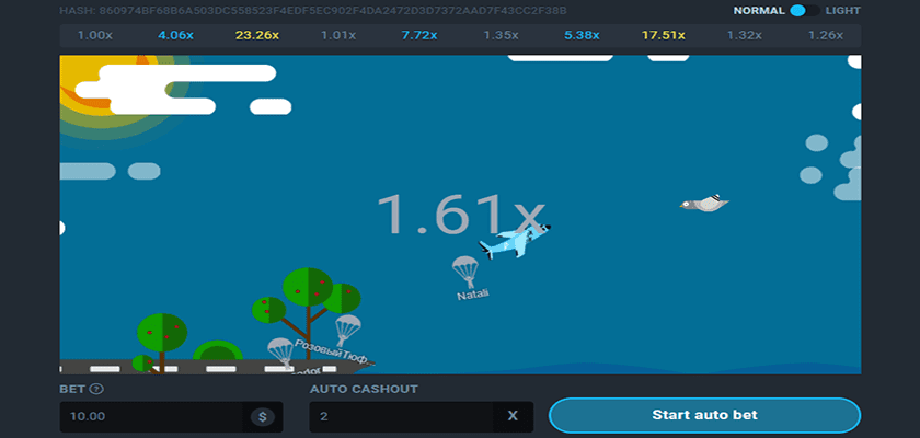 Thunderpick crash game