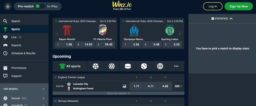 Winz..io Sports