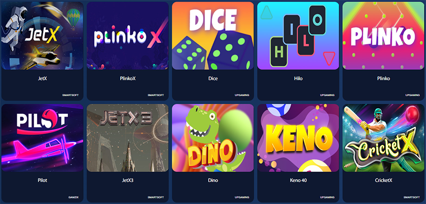 Provably Fair Games at Blizz Casino