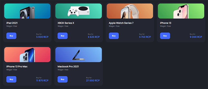 Bonus Shop at CoinSlotty