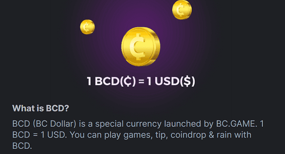 BCGame BCD Token