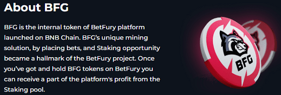 BetFury BFG Token