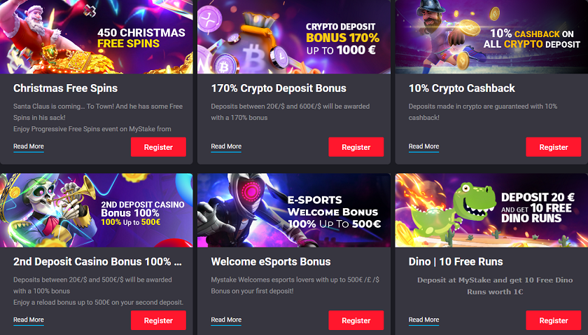 MyStake Bonus Offers and Cashback