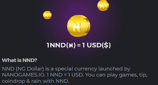Nanogames-io NND Token