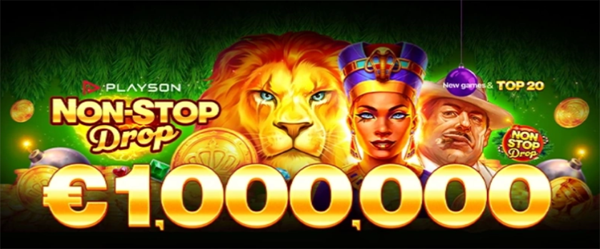 Kryptosino Non-Stop Drop Promotion €1,000,000 Prize Pool