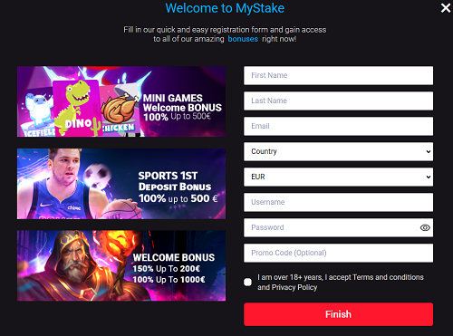 Can I Register Anonymously to MyStake