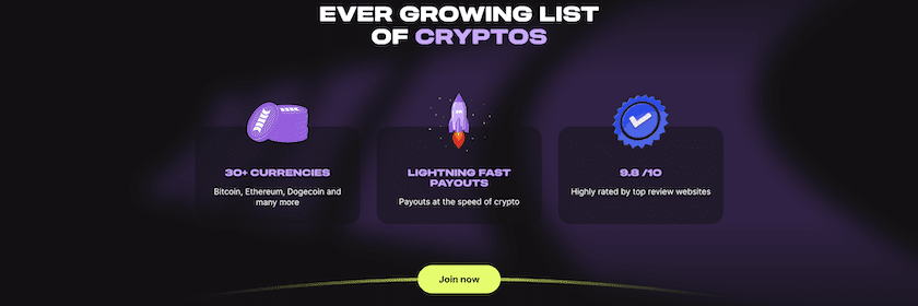 Cloudbet Cryptos