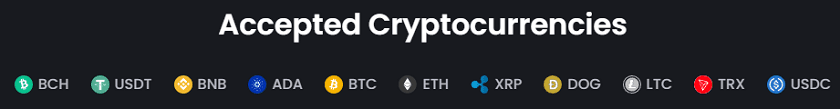 Bitvegas Deposit and Withdrawal Options