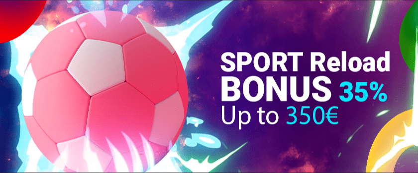 MyStake 35% Sports Reload Bonus