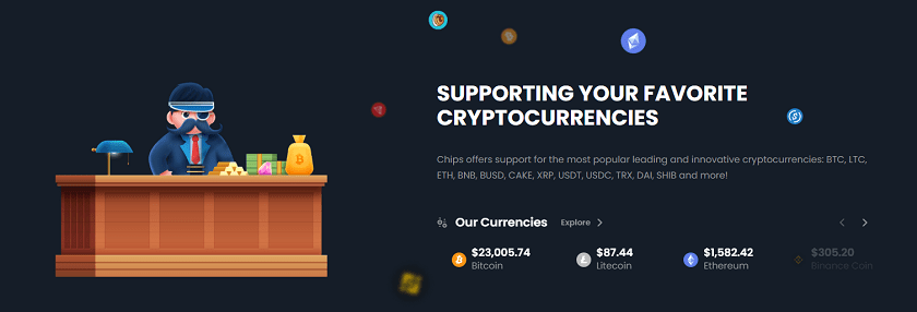 Chips.gg Deposit and Withdrawal Options